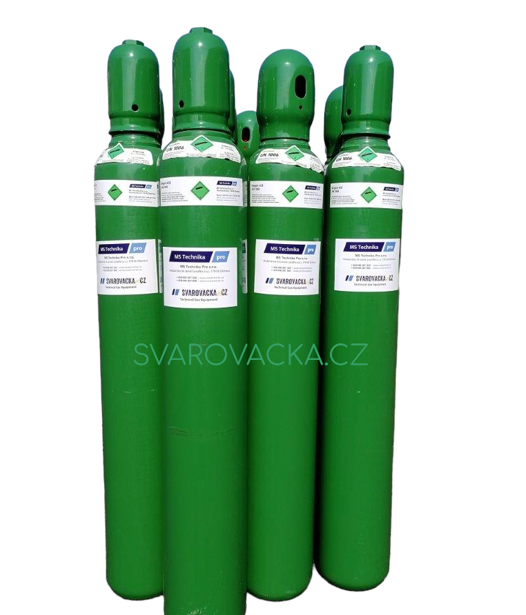 Tlakové láhve s plynem 10L 200 Bar - Svařovačka.cz